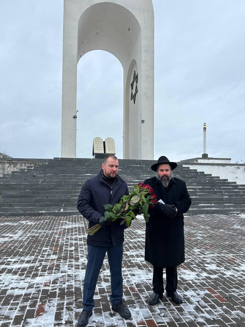Дробицький Яр, Нікіта Стєрін, рабин Мойше Москович